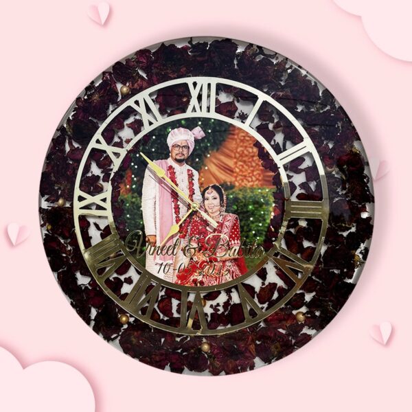 Varmala Preservation Clock Photoframe