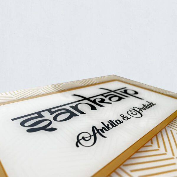 Sankalp UV Printed Acrylic Nameplate 4