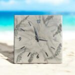 Crystals Resin Wall Clock 3