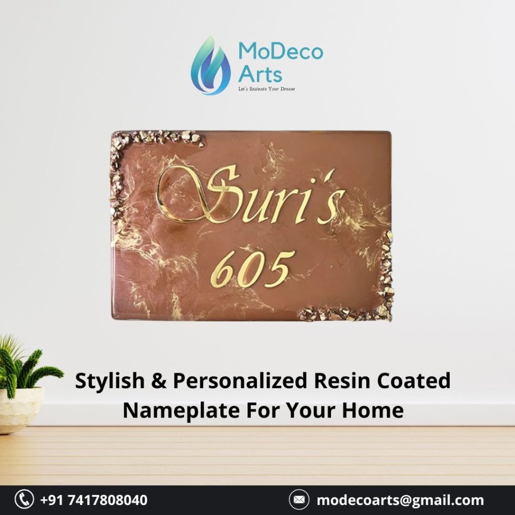 Add Elegance to Your Home with a Personalized Resin Nameplate