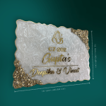 Resin Nameplate Epoxy Nameplate Ganesha Nameplate Pearl White Nameplate Premium Nameplate Trendy Nameplate Decorative Nameplate