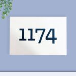 Granite House Number Plate