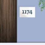 Granite House Number Plate 3