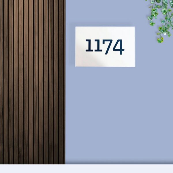 Granite House Number Plate 3