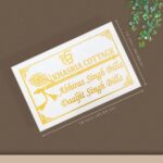 Personalized Home Name Plate 3