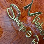Anemone Floral Design Nameplate 7