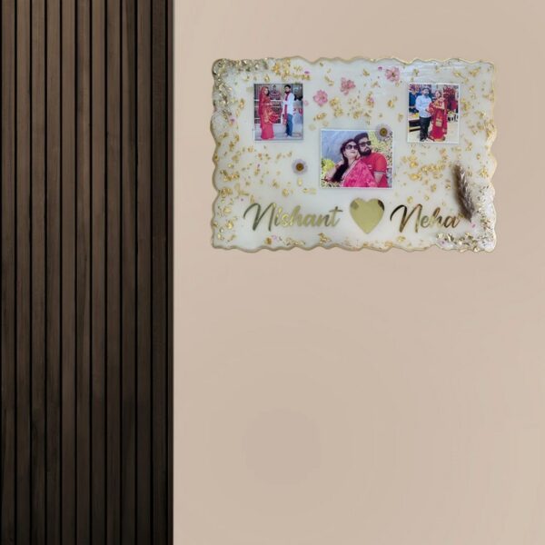 Couple Resin Art Photoframe 3