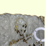 Jai Guru Ji Theme Resin Swirl Nameplate 3