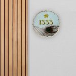Mor Pankh Casted Resin House Numberplate 1