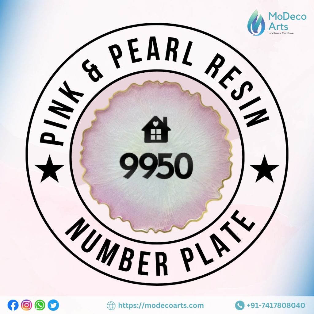 Resin House Number Plate