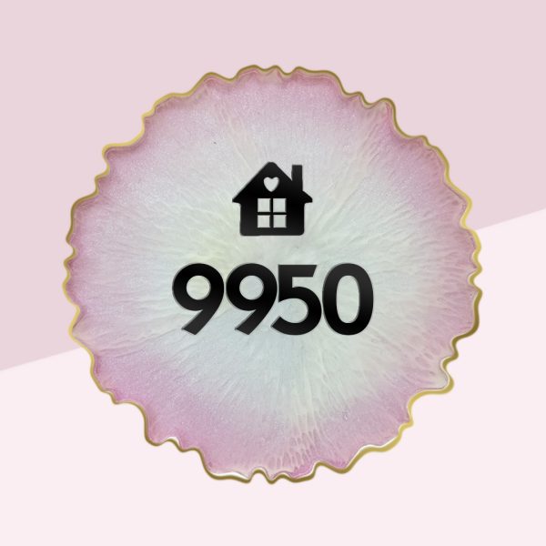 Resin House Number Plate (2)