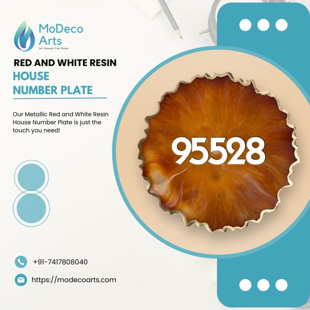 Resin House Number Plate
