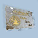 Swirl Design Resin Nameplate 3