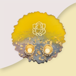 Yellow and Transparent Diwali & Rakhi Special Pooja Platter 1