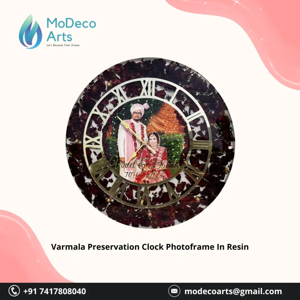 Cherish Your Special Moments Forever with a Varmala Preservation Clock