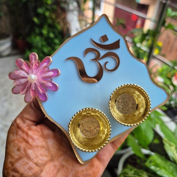 Decorative Mini Pooja Platter 7
