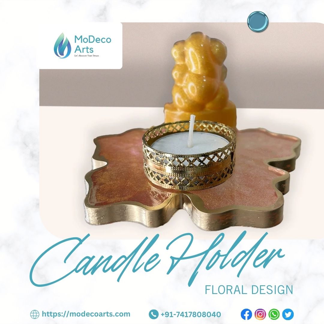 Floral Design Ganesha Tealight