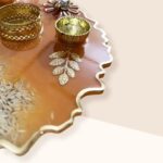 Ganesha Orange Pooja Thali 3