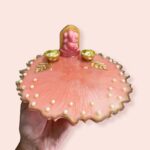 Metallic Pink Pooja Thali 6