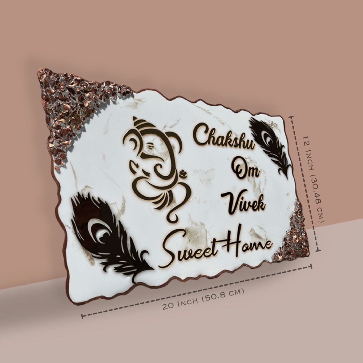 Resin Coated Nameplate 2