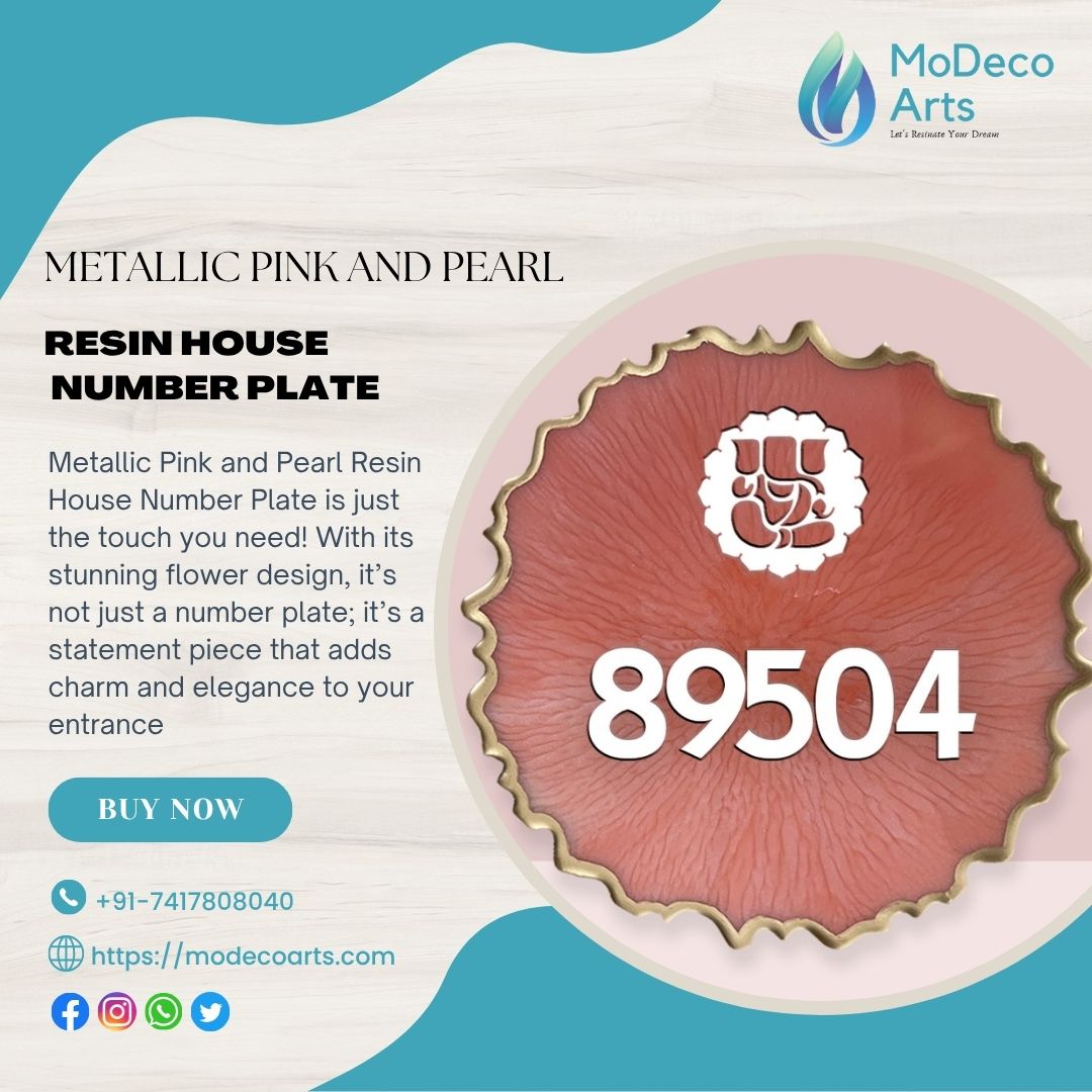Resin House Number Plate (2)