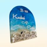 Resin Nameplate for Couples 3