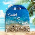 Resin Nameplate for Couples 7