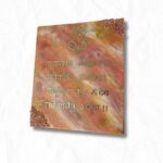 Resin Wall Art Mantra.