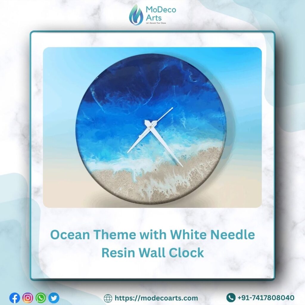 Resin Wall Clock 2