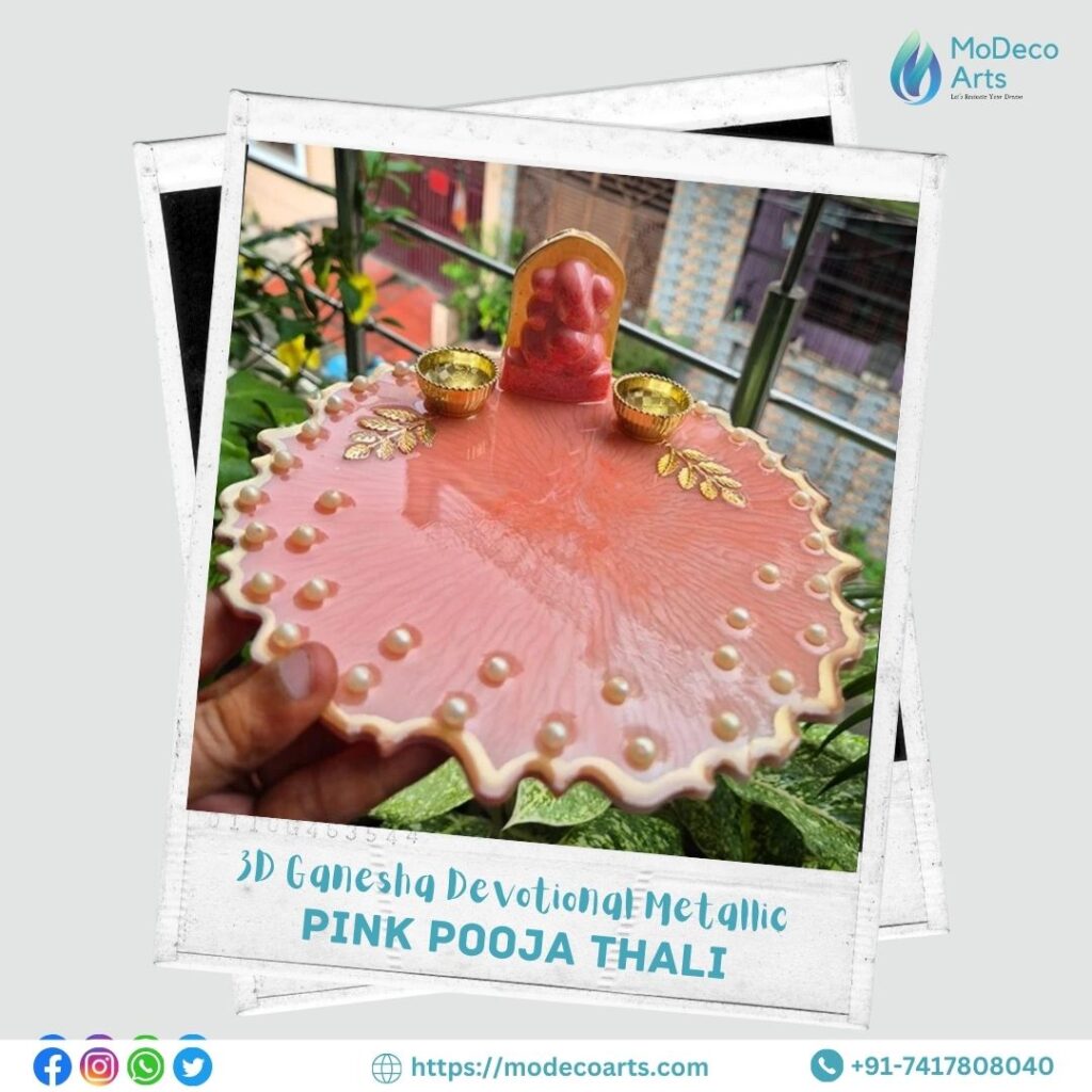 3D Ganesha Pooja Thali