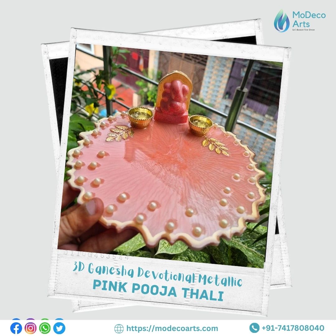 3D Ganesha Pooja Thali