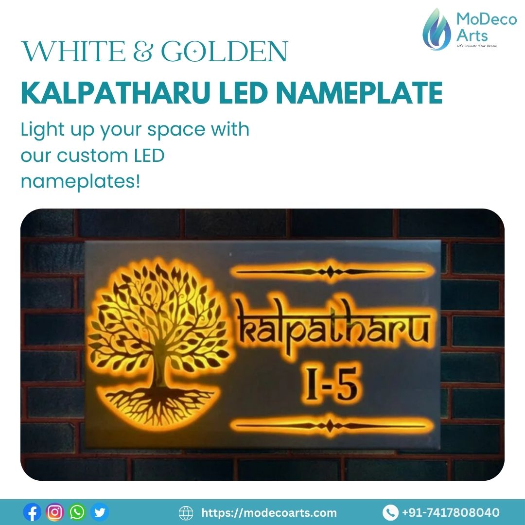 Kalpatharu LED Nameplate