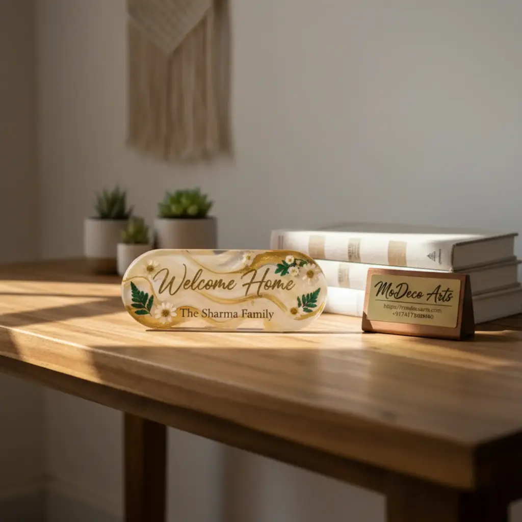 Discover Quality and Customization at MoDeco Arts Your Trusted Resin Nameplate Shop