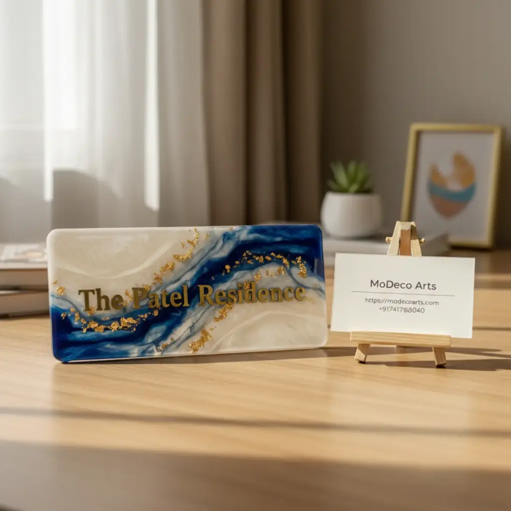 Fancy Name Plate Shop for Home Premium Customised Designs by MoDeco Arts