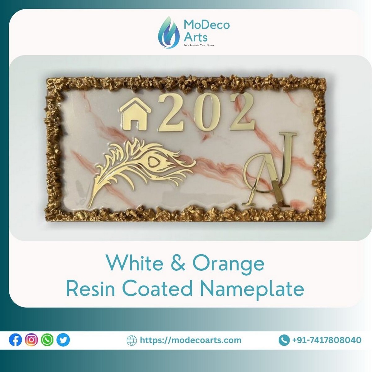 Granules Resin Coated Nameplate