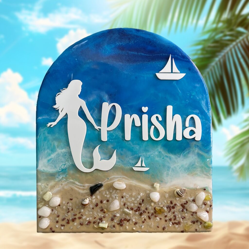 Ocean Theme Inspired Resin 9