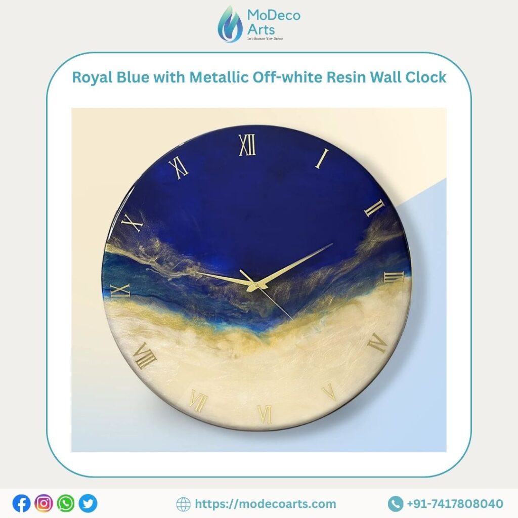 Resin Wall Clock