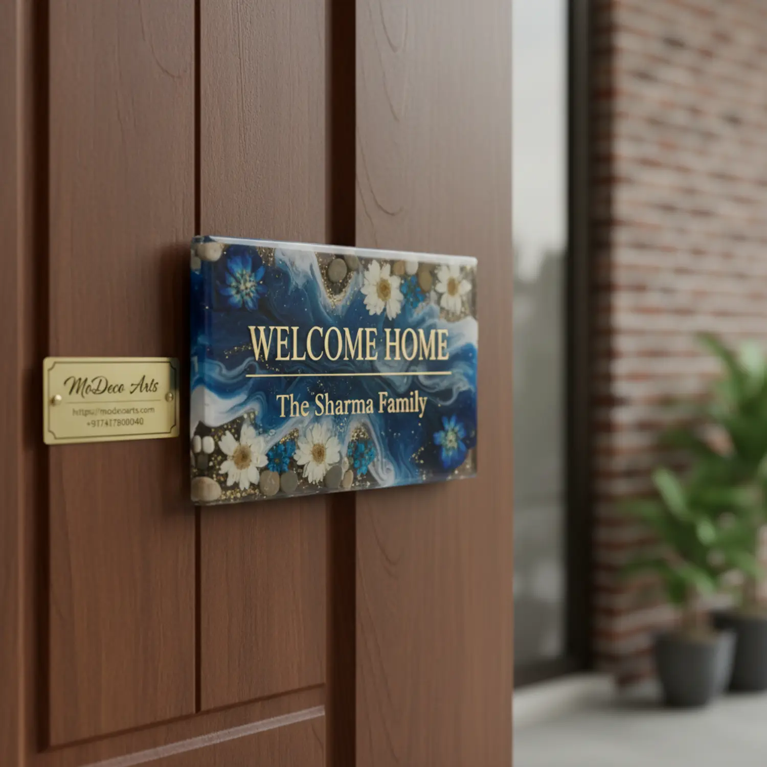 Resin Door Nameplate