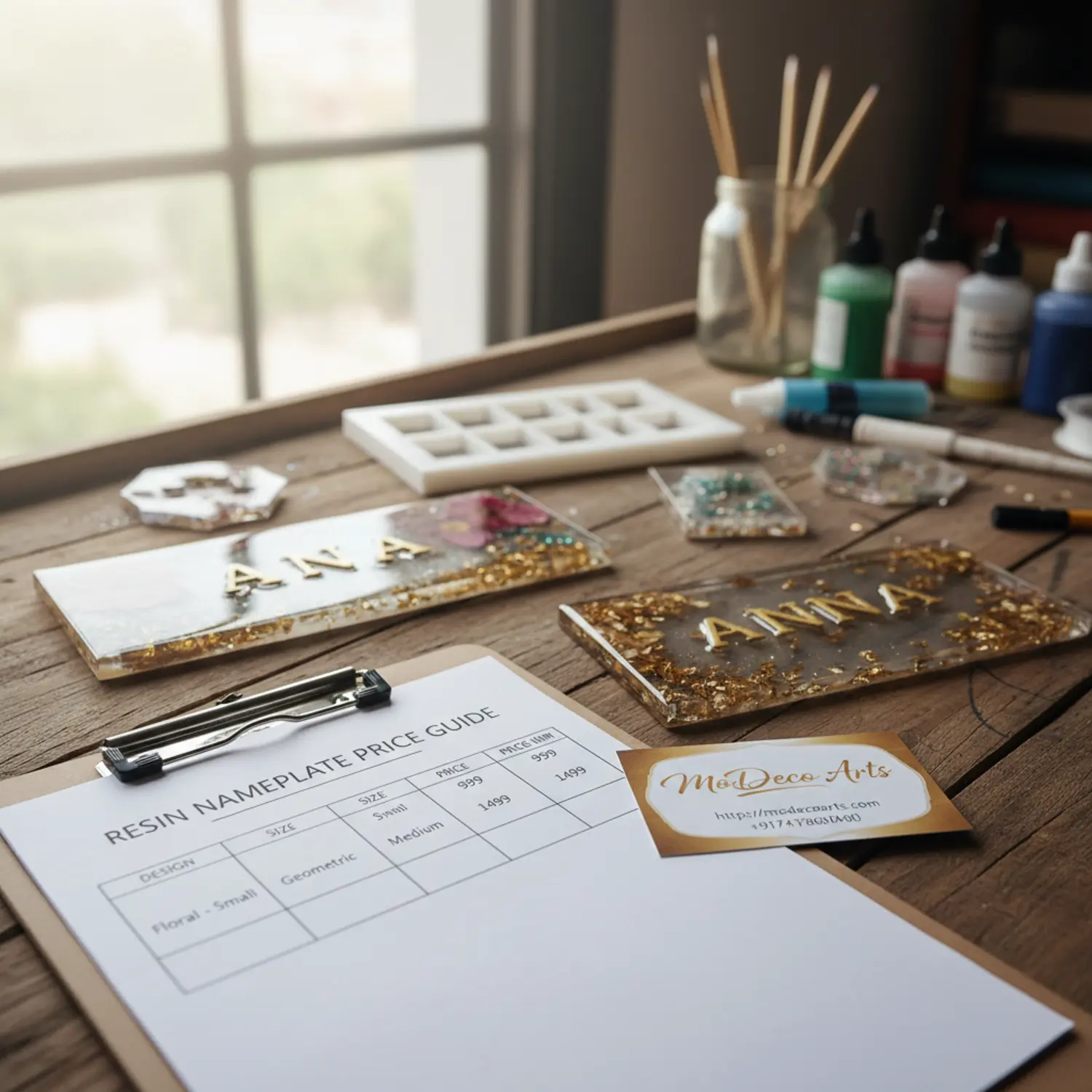 Resin Nameplate