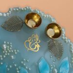 Beautiful Ganesha Resin Prayer Plate Puja 2