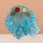 Beautiful Ganesha Resin Prayer Plate Puja 5