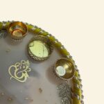 Beautiful Pooja Platter Festive Season Yellow 3