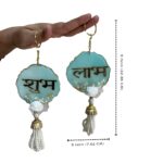 Festive Decor Subh Labh In Blue 2