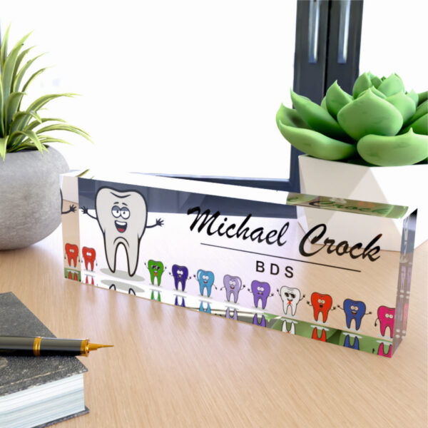 New Acrylic Professional Desk Nameplate for Dentist.jpg