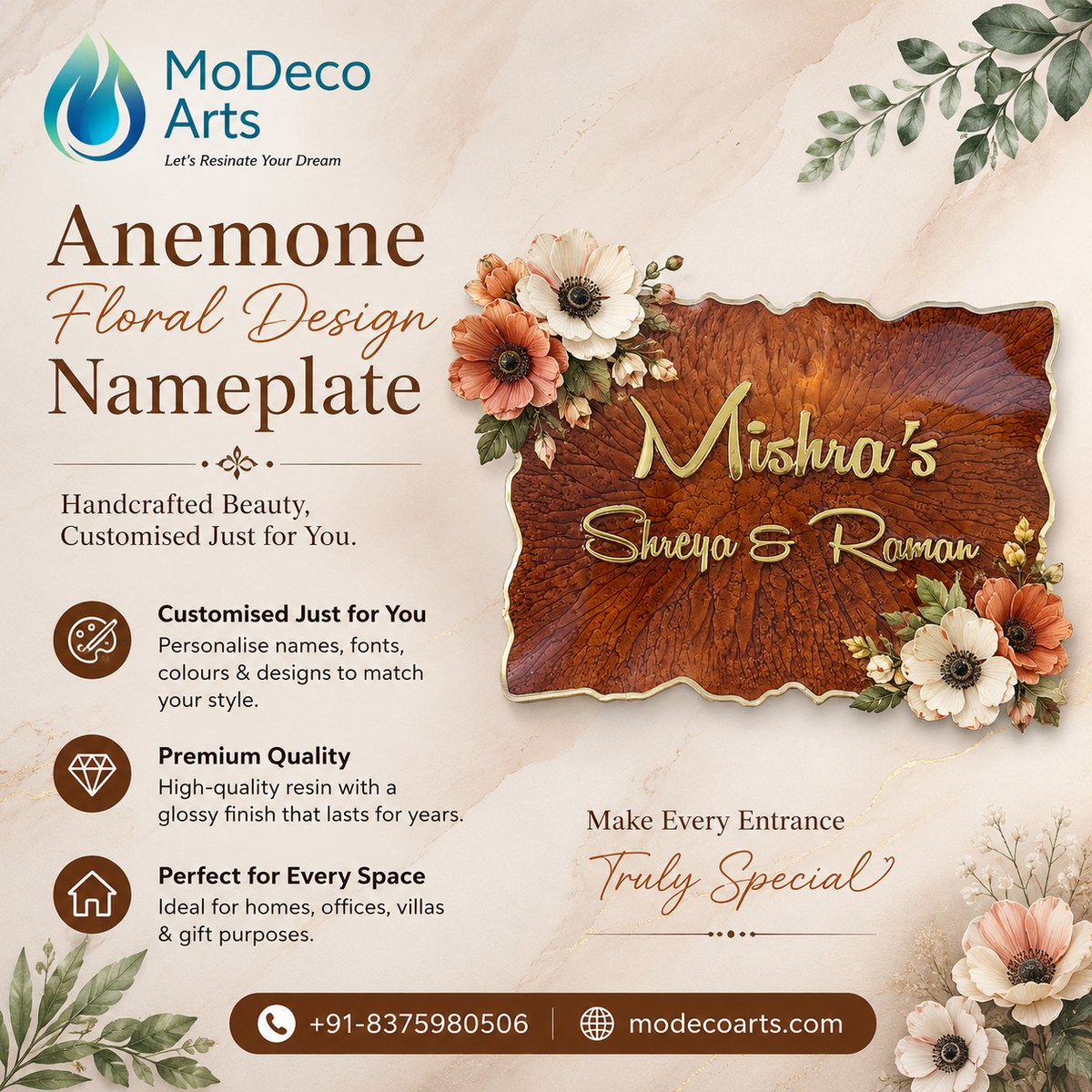 Resin Nameplate