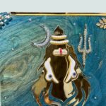 Shiv Ji Mahamritunjaya Galaxy Theme Resin Mantra 5