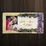 Symbol of Love Blue Orchid Resin Anniversary Gift