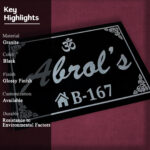 Abrol’s Granite Nameplate 2