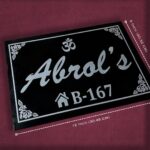 Abrol’s Granite Nameplate 3