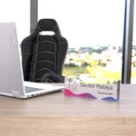 Acrylic Gynaecologist Desk Nameplate 3